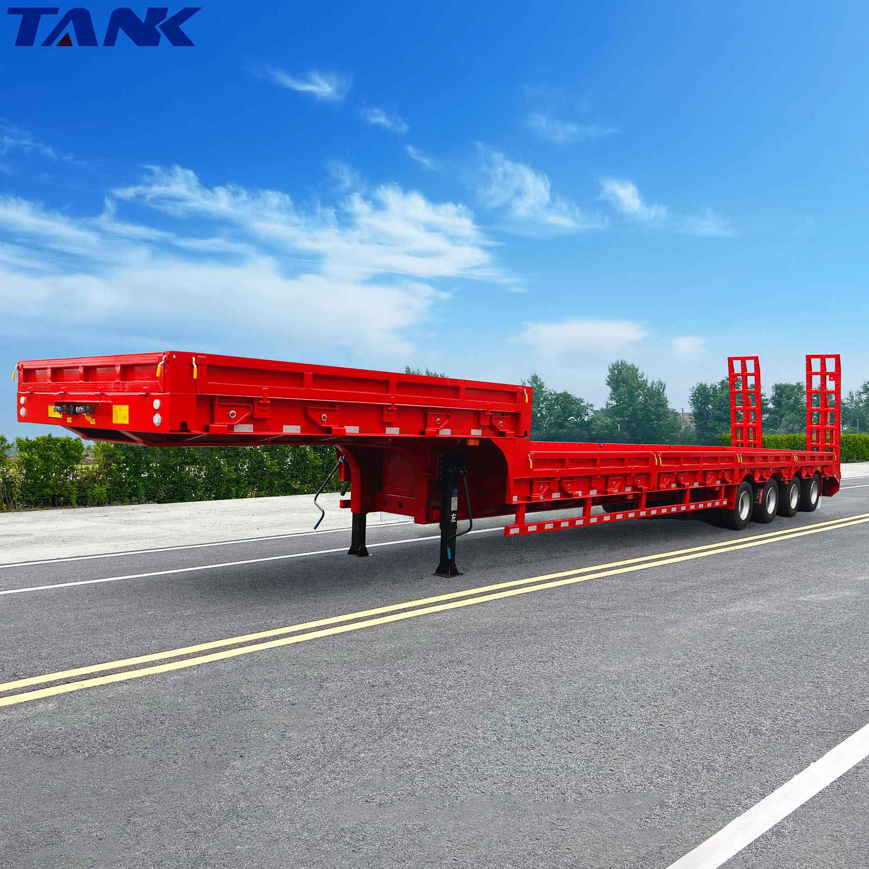 GOOSENECKECK LOWBED/LOWBOY Semi Trailer